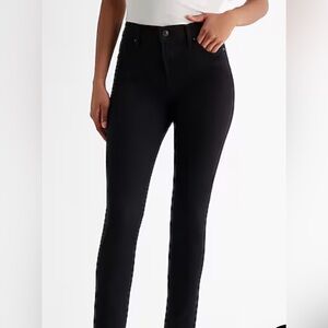 Express Women's Jet Black Skinny Jeans